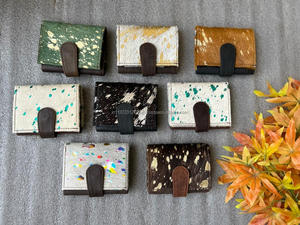 Embragues de cuero de piel metálica Real de nuevo diseño elegantes usos múltiples occidentales nuevas carteras pequeñas de piel de vaca Real de Venta caliente para mujeres - Product Image 3