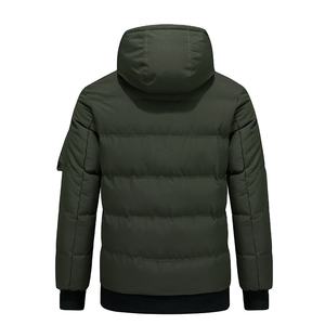 Nueva Chaqueta Acolchada Impermeable para Hombre, Talla Grande, de Lujo, Alta Calidad, Ultraligera, con Capucha y Cordón Ajustable, Chaqueta Bomber para Hombre, Cálida 2026 - Product Image 3