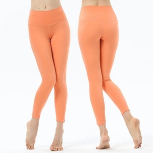 Leggings de yoga taille haute pour femmes, respirants, écologiques, séchage rapide, en spandex/polyester, pour le sport, la course à pied, le fitness, la salle de sport, vêtements de sport ajustés - Product Image 1