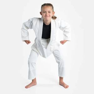 Premium Kids Brazilian Jiu Jitsu Gi Uniformes Ropa de artes marciales suave y fuerte para práctica y torneos - Product Image 3