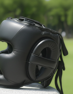 Protector de Cabeza Profesional para Entrenamiento de Boxeo DUAL SPORT, Cuero PU, Unisex, Diseño de Logotipo Personalizado, QST INTERNATIONAL - Product Image 4