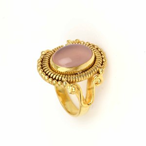 <span class=keywords><strong>2025</strong></span> bán chạy nhất mạ vàng đồng thau Vòng Thạch Anh Hồng đá quý bán buôn Antique handmade thiết kế đặc biệt phụ nữ Cưới Quà Tặng - Product Image 5