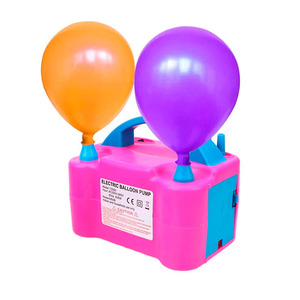 Pompa Elettrica per Palloncini Myrva, Strumento Promozionale in Plastica Quadrata per Feste di Compleanno per Bambini S241335 - Product Image 1