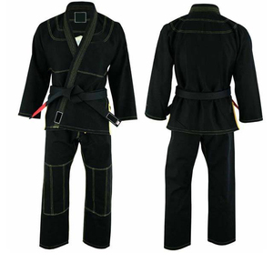 Vente en gros d'usine OEM de tissage de perles blanches Jiu Jitsu Gi brésilien Nouveau coton BJJ Gi Black Jiu Jitsu Gi Arts martiaux pour le Taekwondo - Product Image 6