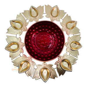 เครื่องประดับตกแต่งบ้านสไตล์โมเดิร์นและดั้งเดิมสีดอกบัวสำหรับตกแต่งและให้เป็นของขวัญ - Product Image 5