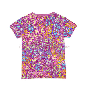 Camiseta Sublimada para Mujer, Corte Holgado, Ligera, Tela de Poliéster/Algodón, Transpirable, con Estampado Personalizado, Secado Rápido - Product Image 2