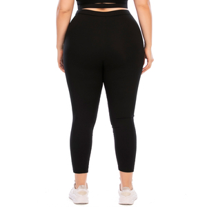 <b>Women's</b> Plus Size Workout Set Mesh Yoga <b>Leggings</b> with Pocket Female Best Design Premium Design Fitness <b>Legging</b> - Product Image 3