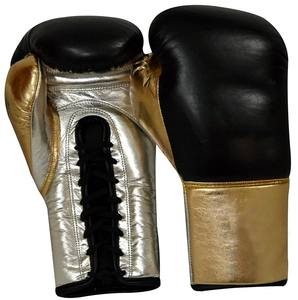 Entraînement Kick Boxing Gants Sparring Gants de poinçonnage Gants d'entraînement de boxe Mint Grain Leather - Product Image 1