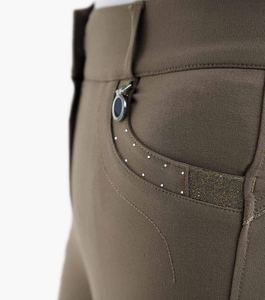 Venta al por mayor de fábrica personalizable de calidad superior sublimación Spandex ecuestre pantalones de equitación ajuste elástico cómodo personalizado - Product Image 5