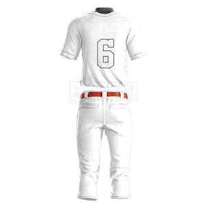 Nuevo uniforme de béisbol con tela de alta calidad diseñado para la comodidad y la durabilidad adecuada para el equipo - Product Image 2