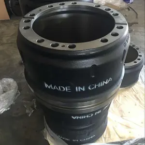 El suministro de fábrica se puede personalizar tambor de freno de hierro Tambores de freno de remolque de semirremolque pesado