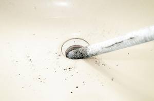 แปรงทำความสะอาดท่อระบายน้ำสำหรับอ่างล้างหน้าและ BS-407ระบายน้ำในครัวแปรงล้างท่อ - Product Image 4