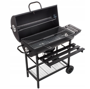 Oil Drum Steel <strong>Charcoal</strong> <strong>Grill</strong> with Modern Design for Outdoor BBQ - Product Image 1