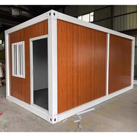 Maison approuvée CE Chantier de construction de logements modulaires de base Articles couramment utilisés Maison mobile