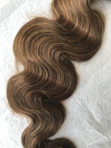 Paquete de extensiones de cabello Remy virgen brasileño de 22 pulgadas más vendido Buena densidad #8 Onda del cuerpo Templo crudo Proveedores de alta calidad - Product Image 3