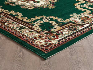 Tapis turc de luxe fabriqué à la machine, en PP BCF, vert M. Premium, pour salon, provenant d'un fabricant de Gaziantep. - Product Image 3
