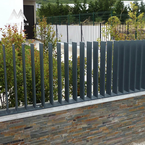 Hàng rào nhôm chống thấm chất lượng cao 6ft và 8ft nhôm hiện đại nhà cửa và hàng rào để bảo vệ an toàn - Product Image 1