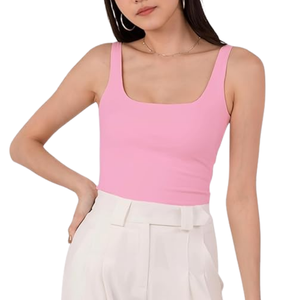 Tank <b>Top</b> <b>Women</b> Cotton Soft Breathable Summer <b>Vest</b> OEM Manufacturer Bulk Wholesale Casual Daily Fashion Minimalist <b>Top</b> - Product Image 1