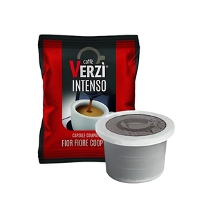 100 Capsule Caffè Verzì Compatibili Fior Fiore Coop Miscela Aroma Intenso - 0,13/caps - Product Image 3