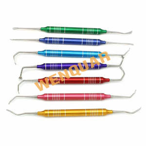 Kit de Elevadores para Levantamiento de Senos Dentales, 7 Piezas, Manual, Acero Inoxidable, Doble Extremo, Herramientas Quirúrgicas, Certificado CE, Fabricado por Wenquar Surgical - Product Image 2