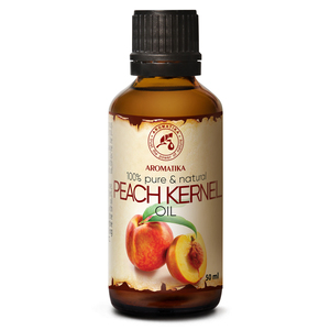 Aceite de Semilla de Durazno Prensado en Frío 50ml 100% Puro y Natural para el Cuidado de la Piel - Product Image 1