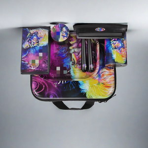 Kit de papel de liar multifuncional Kit de papel de liar portátil con molinillo de hierbas con logotipo personalizado - Product Image 3