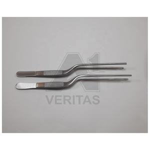 Pinces à dents et sans dents à baïonnette VERITAS A-1 de haute qualité utilisées pour maintenir les tissus superficiels | instrument clipmedic hemolock - Product Image 4