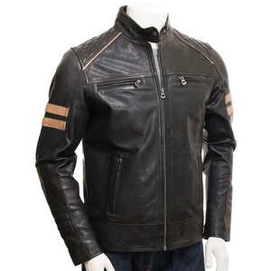 2025 chaqueta de cuero de moda de alta calidad personalizable para hombres chaqueta de cuero para hombres para ropa de invierno al aire libre - Product Image 4
