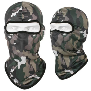 Balaclava tactique intégrale en polyester respirant camouflage OEM, pour la chasse en plein air, résistante au vent, séchage rapide - Product Image 3