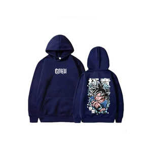 Las mejores sudaderas con capucha de Hip Hop personalizadas para hombres de alta calidad ODM OEM en blanco varios colores 100 por ciento algodón peso pesado - Product Image 3