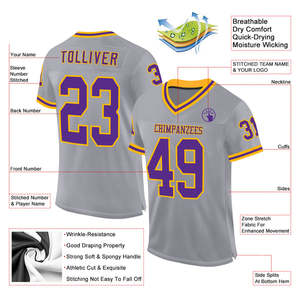 Maillot de football américain personnalisé de qualité supérieure uniforme en maille respirante pour les clubs et les équipes camps d'entraînement vêtements de jeu de retour - Product Image 2