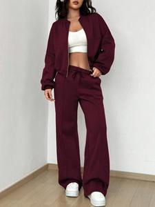 Ensemble de survêtement pour femmes, vêtements de sport, vêtements décontractés, streetwear, pour l'entraînement, l'usage quotidien - Product Image 2