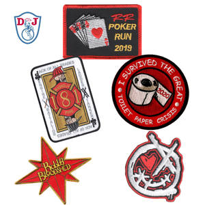 Parches con Logotipo de Juego de Diseño Personalizado para Prendas de Vestir, Emblemas para Gorras - Product Image 1