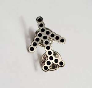 เข็มกลัดติดปกเสื้อโลหะหรูหราสำหรับงานเฉลิมฉลองงานแต่งงานและสวมใส่ในชีวิตประจำวัน - Product Image 1