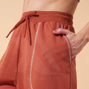 Coupe ample pour femmes Street Wear pantalon uni taille moyenne style avant plat pour le printemps vêtements en gros vêtements - Product Image 5