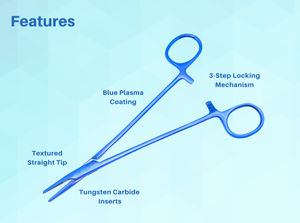 Instrument médical Instrument médical Porte-aiguille chirurgical en acier inoxydable Instruments chirurgicaux en carbure de tungstène Hegar - Product Image 2