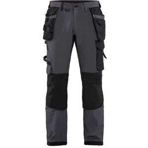 Pantalones de carga en color negro Ajuste regular Ropa de caza Hombre Cómodo Pantalones de carga OEM - Product Image 1