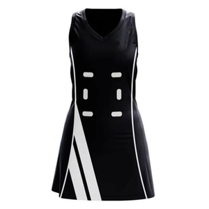 Nom et numéro de l'équipe personnalisés imprimé Netball Jersey meilleure qualité 100% polyester Netball uniforme vêtements de sport - Product Image 2
