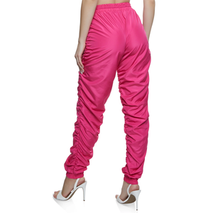 Pantalon cargo en coton pour femme, modèle 2026, de créateur renommé, style jogging en satin taille haute avec effet empilé, pour filles - Product Image 4