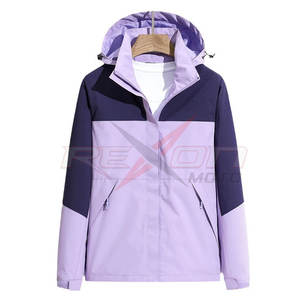 Nueva chaqueta cortavientos con capucha para parejas al por mayor, impermeable, cálida, resistente al desgaste, abrigo de camuflaje, ropa transpirable para exteriores - Product Image 1