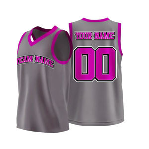 Uniforme de basket-ball de haute qualité Impression par sublimation complète Ensemble d'uniformes de sport Ensembles de vêtements de basket-ball respirants pour adultes - Product Image 4