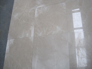 Modelo de lujo personalizable de alta calidad Popular 1,2 cm de espesor 24 "x 24" Turco Crema Marfil mármol azulejo pulido hecho en Turquía - Product Image 4