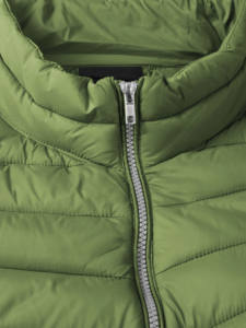 Chaqueta acolchada de invierno para hombre con estampado personalizado OEM, abrigos de lona con cuello levantado, chaqueta acolchada de invierno cálida con burbujas para hombre - Product Image 3