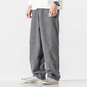 Sweatpants Gym <b>Joggers</b> Men Loose Streetwear Sweatpants Top Selling Stacked Sweat Pants Wide Leg <b>Baggy</b> Sweatpants Men Young La - Product Image 3