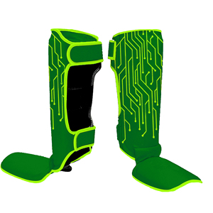 Almohadillas de brillo Premium de alta calidad personalizadas de IBERIA para Junior/Senior/Intermedio/Boxeo Juvenil/MMA/Karate hechas de cuero PU - Product Image 4