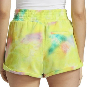 Pantalones cortos de mujer con estilo de alta calidad Venta al por mayor Pantalones cortos de mujer de nuevo diseño Pantalones cortos de mujer de color sólido - Product Image 3