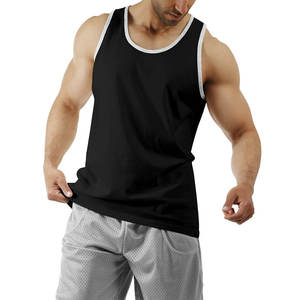 Débardeur de sport en coton tricoté de haute qualité à séchage rapide pour la musculation - Product Image 5