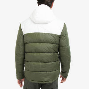 Fabricantes de ropa, chaqueta acolchada cortavientos cálida de invierno para hombre personalizada, chaqueta ligera resistente al agua - Product Image 3