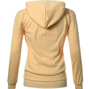 Pulls à capuche en molleton français uni, taille plus, en coton/polyester 100 % écologique, couleur personnalisée pour femmes, best-sellers - Product Image 3