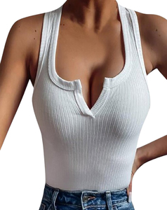 Tops de sport courts sexy pour femmes personnalisés, respirants, à séchage rapide, 100% coton, pour le fitness, le sport, le yoga, vente en gros - Product Image 4